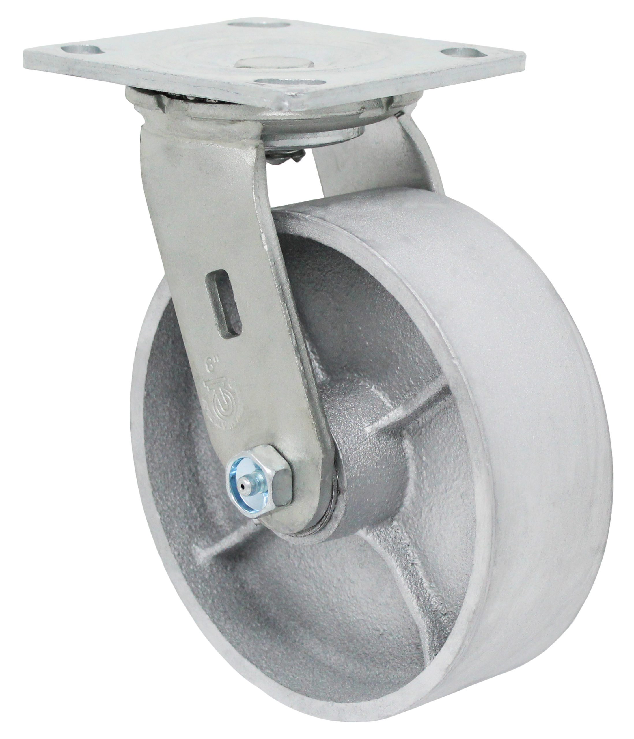 4" Gray Iron Wheel - Model 9 Swivel Caster