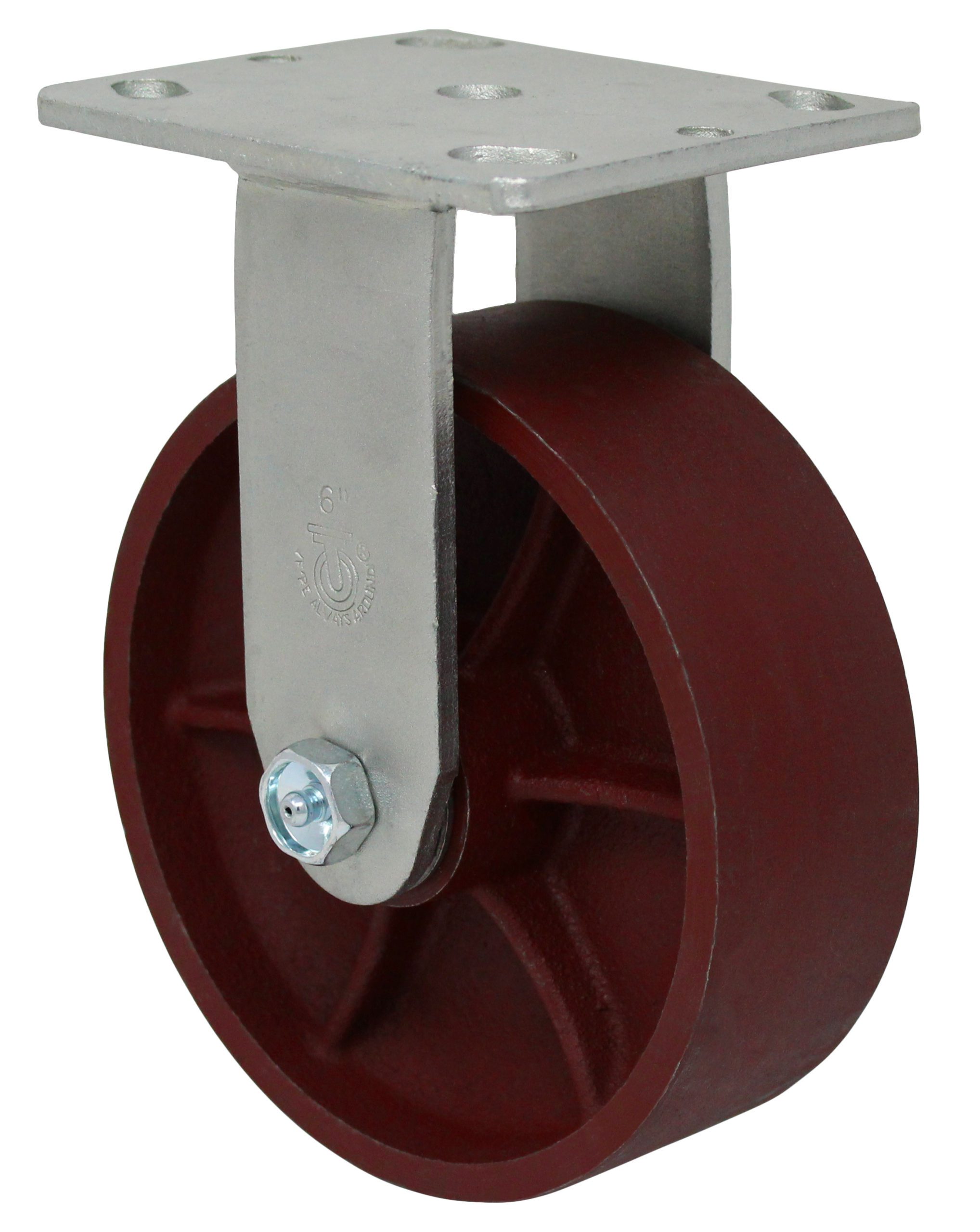 6" Ductile Steel Wheel - Model G15 Rigid Caster
