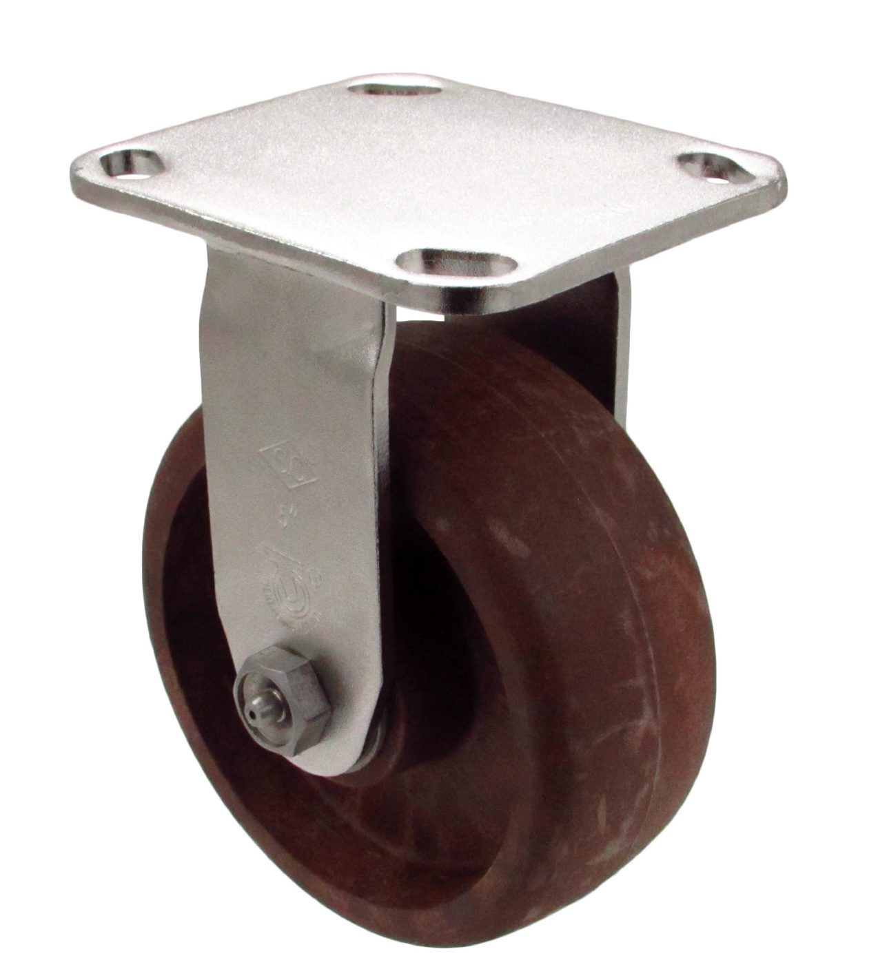 5" High Temperature Glass Filled Nylon Wheel - Model 9 Rigid Caster
