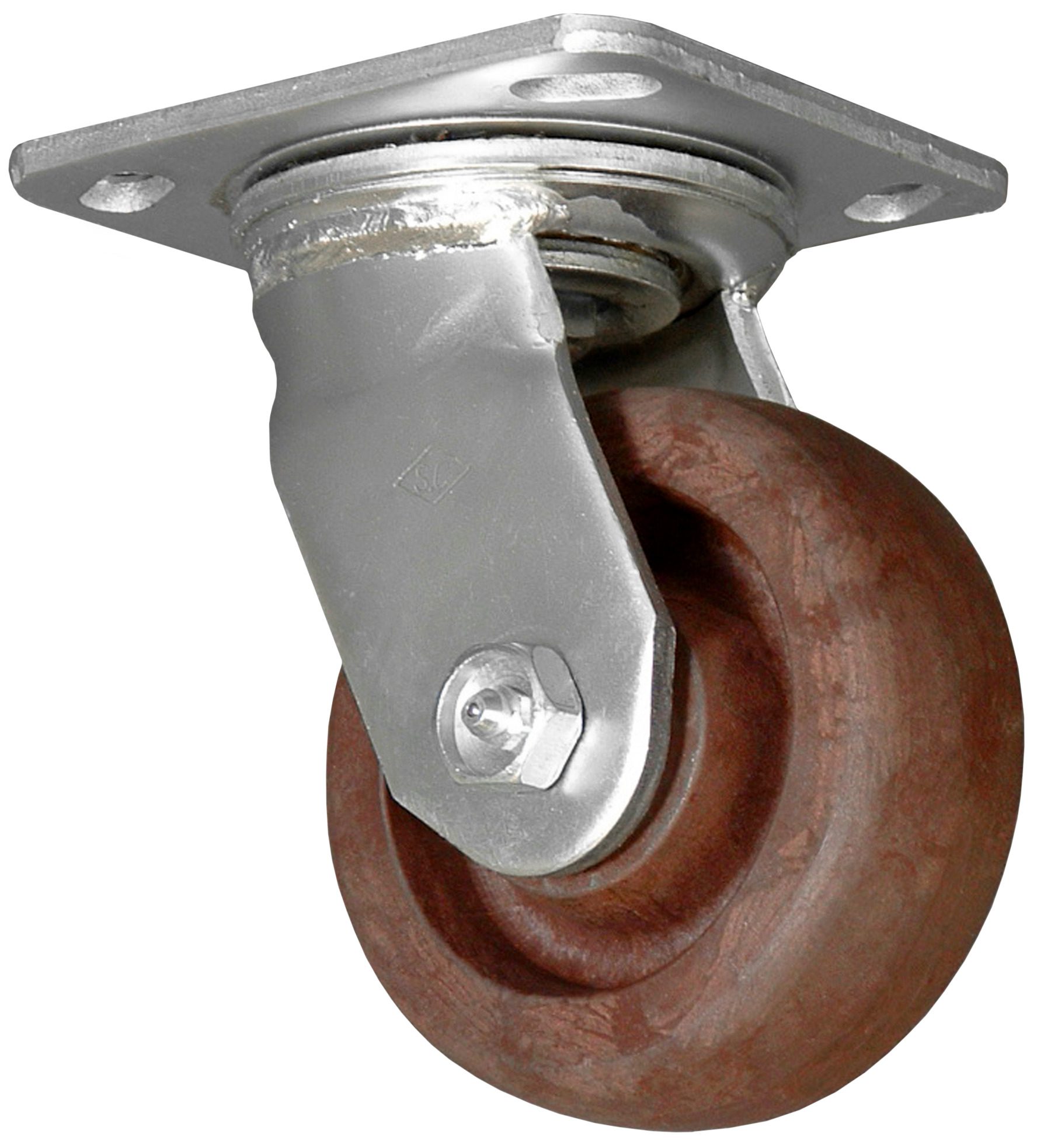 4" High Temperature Glass Filled Nylon Wheel - Model 9 Swivel Caster
