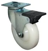 5" Nylon - Total Lock Plate Caster K3A