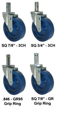 5" All Polyurethane Wheel - Stem Caster K3