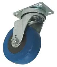 4" Blue Rubber Wheel - K3A