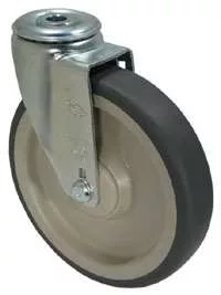 6" Gray Rubber- Plain Stem Model K3A