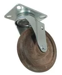 4" High Temp Moist Heat - Fiberglass-Nylon - Model K3 Swivel Caster