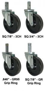 4" Phenolic Wheel - Stem Caster K3