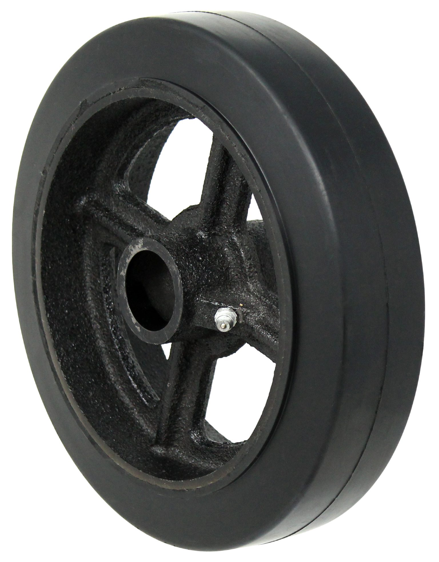 10" x 3" Conventional Moldon Rubber Wheel