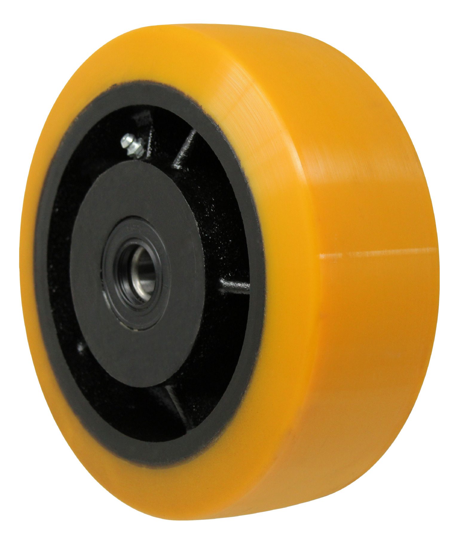 10" x 3" Premium - Polyurethane Tire with Iron Center