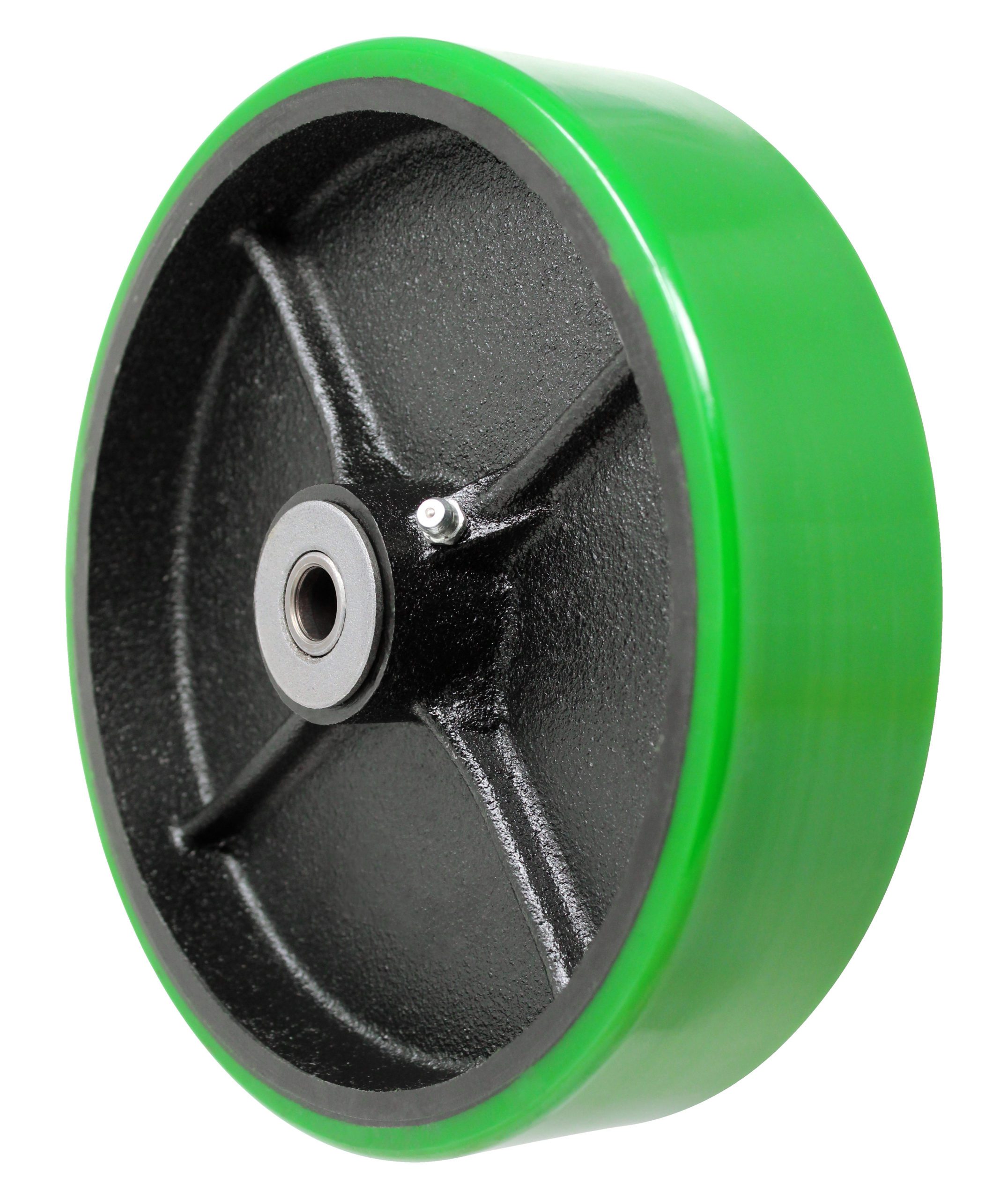 10" x 2 1/2" Polyurethane Wheel with Iron Center