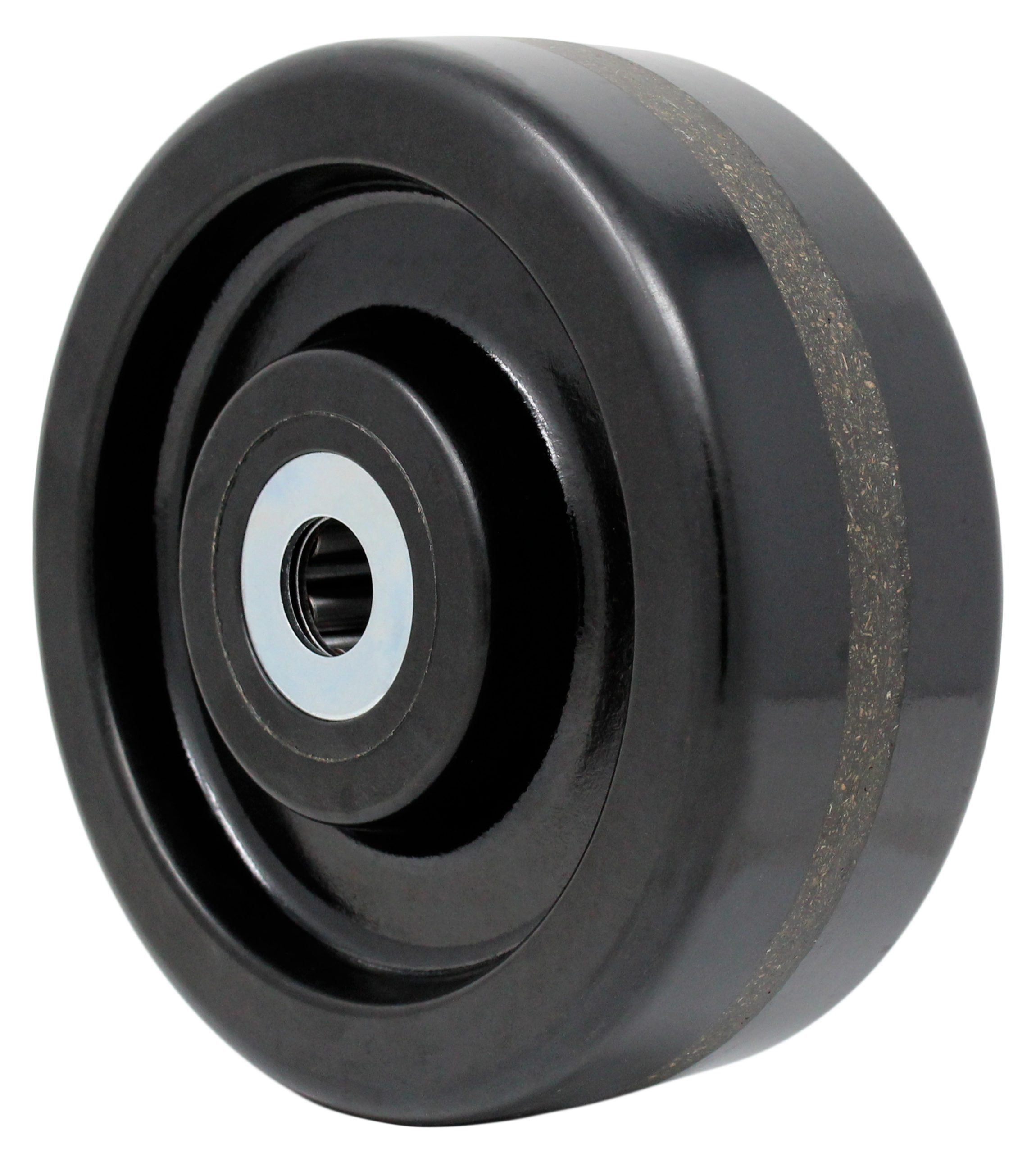 6" x 3" Phenolic Wheel - Roller Bearing