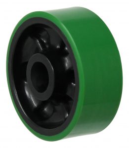 6" x 2" Polyurethane on Glass-Filled Nylon Caster Wheel