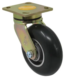 Sensitive Cargo Caster – 6″ Super Cushion Rubber Wheel – Model 4K