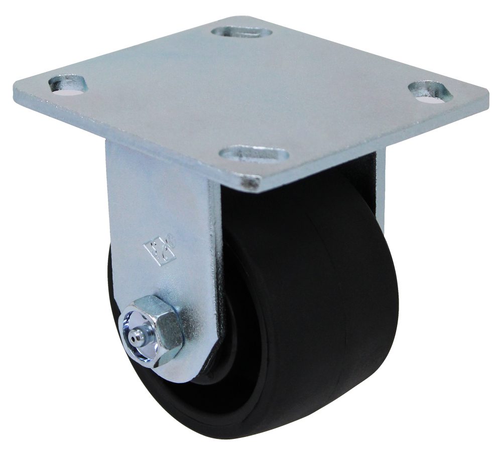3-1/4" Nylon Wheel - Model 9 Low Profile Rigid Caster