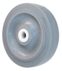 5″ x 1 1/4″ High Capacity Rubber Wheel – Delrin