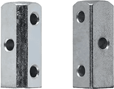 Square and Rounded Metal Stem