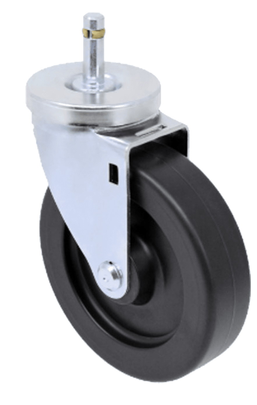 Stainless Steel Stem Caster Model 3 - up to 300 lbs - (1/2" - 3/4")