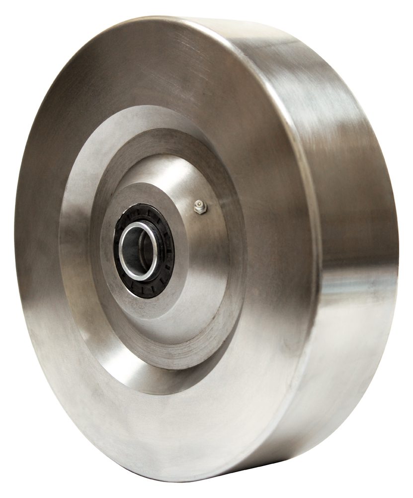 12" x 3" Forged Steel Wheel - 1" Tapered Roller Bearing
