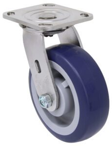 8″ x 2″ Water Resistant Polyurethane – Swivel Plate Caster Model 9